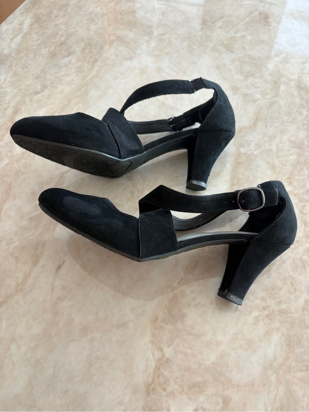 9.5 W Suede Dancing shoes